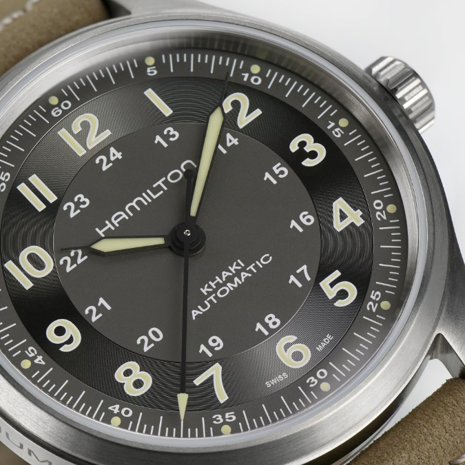 HAMILTON KHAKI FIELD TITANIUM AUTO Automatic | 42mm | H70545550